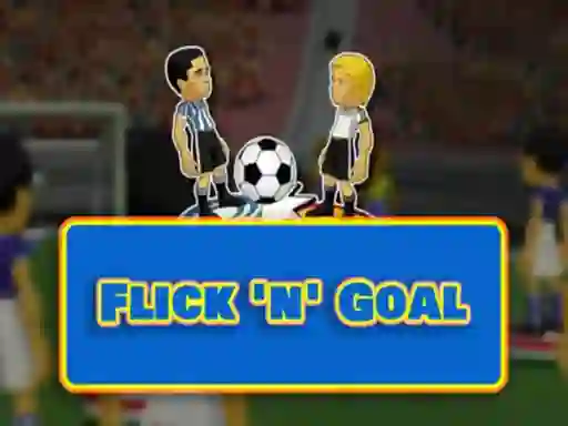 खेल Flick 'n' Goal ऑनलाइन