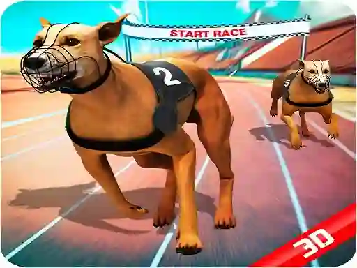 खेल Crazy Dog Race ऑनलाइन