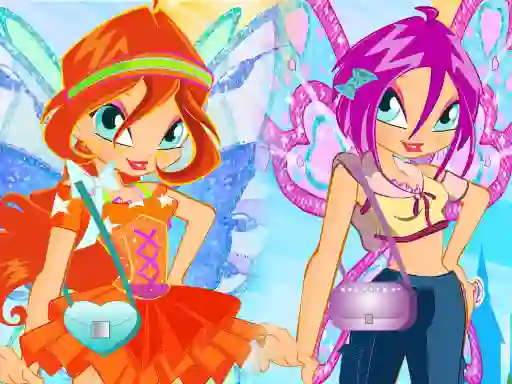 खेल Winx Stylish Dress ऑनलाइन