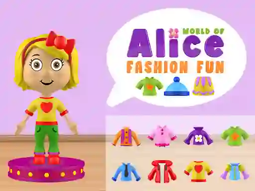 खेल World of Alice Fashion fun ऑनलाइन