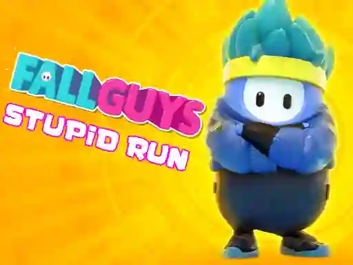 खेल Fall Guys Stupid Run ऑनलाइन