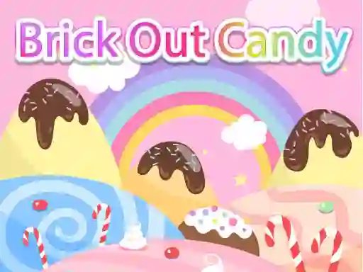 खेल Brick Out Candy ऑनलाइन