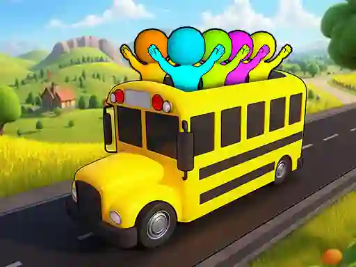 खेल Bus Match: Color Parking Jam ऑनलाइन