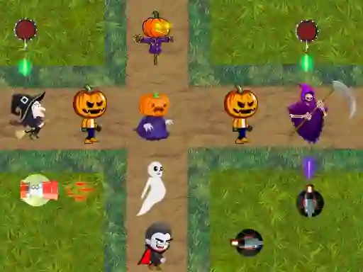 खेल Halloween Ghouls ऑनलाइन
