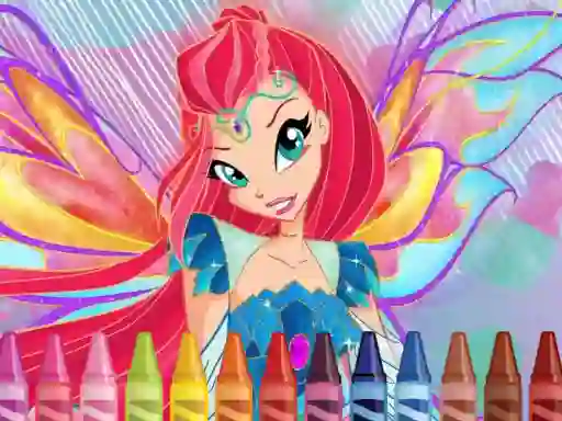 खेल Winx Coloring ऑनलाइन