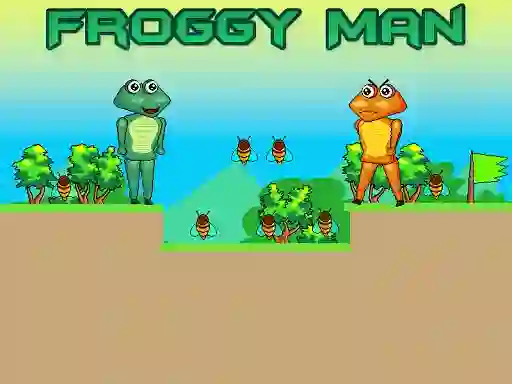 खेल Froggy Man ऑनलाइन