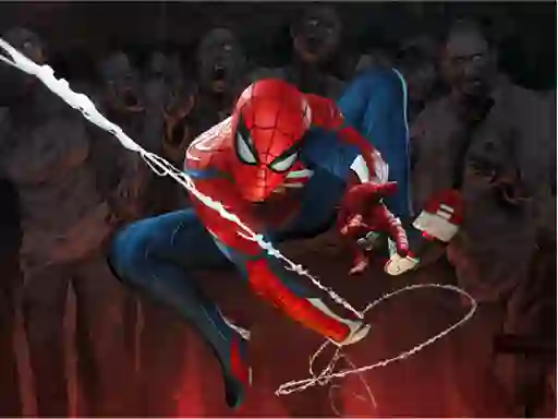खेल Spiderman Vs Zombie ऑनलाइन