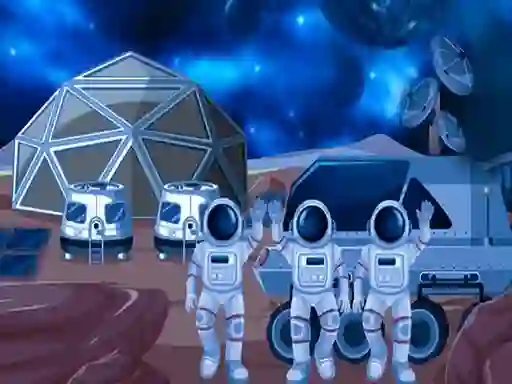 खेल Space Girl Escape ऑनलाइन
