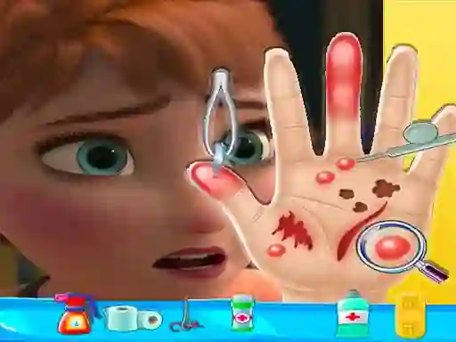 खेल Anna hand doctor ऑनलाइन