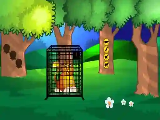 खेल Rescue The Golden Cat ऑनलाइन