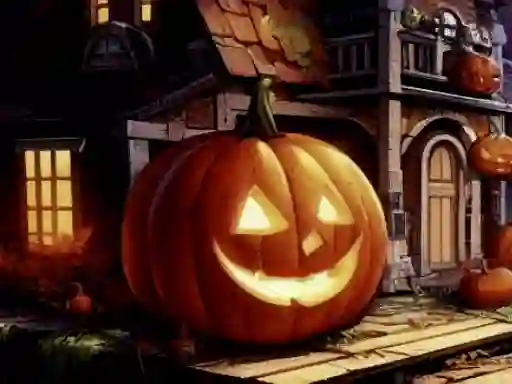 खेल Halloweem Pumpkin Adventure ऑनलाइन