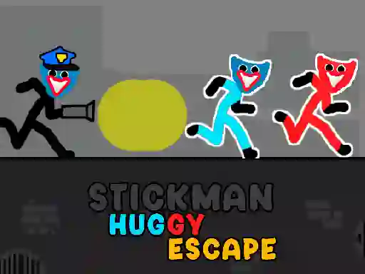 खेल Stickman Huggy Escape ऑनलाइन
