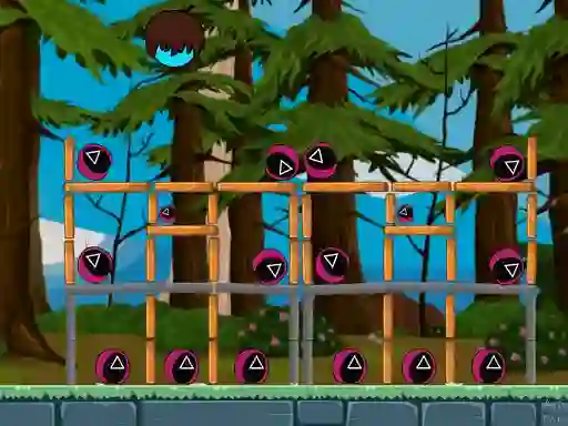 खेल Angry Shoot Squid Game ऑनलाइन