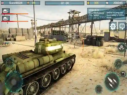खेल Battle tank ऑनलाइन