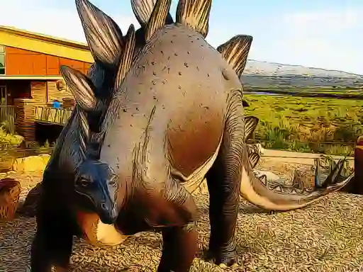 खेल Stegosaurus Dinosaur Jigsaw ऑनलाइन