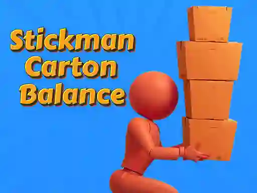 खेल StickMan Cartoon Balance ऑनलाइन