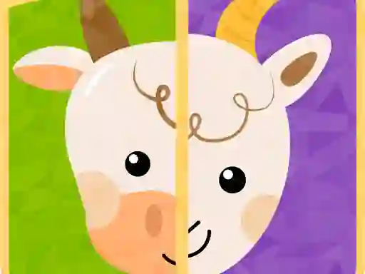 खेल Baby Games Animal Puzzle for Kids ऑनलाइन