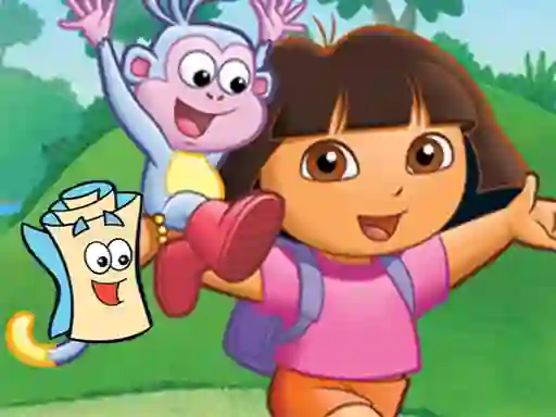 खेल Dora Find Hidden Map ऑनलाइन