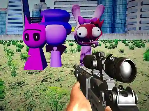 खेल Sprunki Sniper Squid Game ऑनलाइन