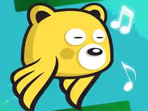 खेल Jumping Flappy Bear ऑनलाइन