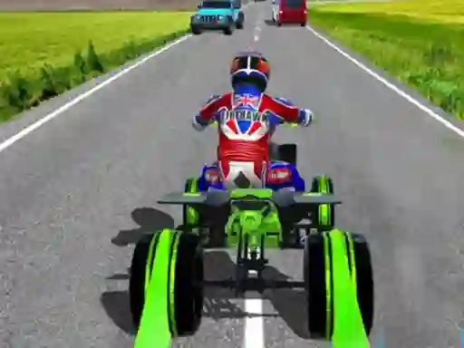 खेल Quad ATV Traffic Racer ऑनलाइन