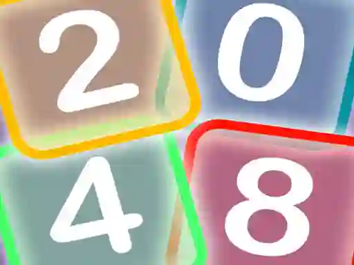 खेल Neon Game 2048 ऑनलाइन