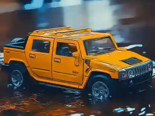 खेल Hummer Jeep Puzzle ऑनलाइन