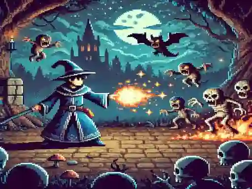 खेल Pixel Wizard ऑनलाइन