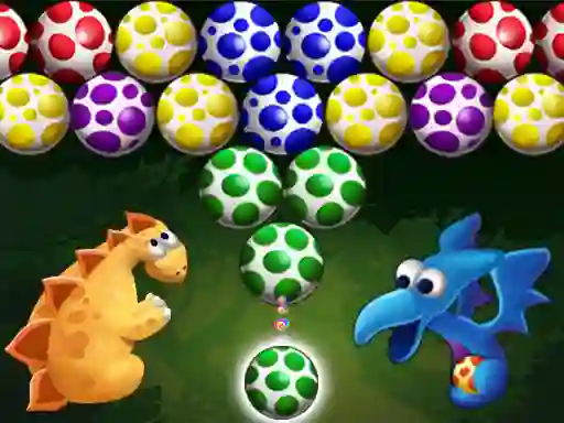 खेल Dino Eggs Bubble Shooter ऑनलाइन