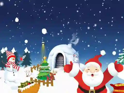 खेल Happy Christmas Slide ऑनलाइन