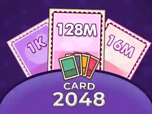 खेल Merge Card 2048 ऑनलाइन