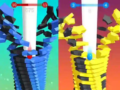 खेल Stack Bounce 3D ऑनलाइन