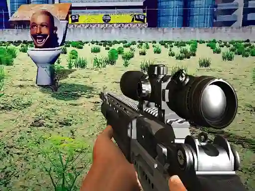 खेल Sniper Hunting Skibidi Toilet ऑनलाइन