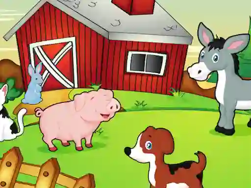 खेल Happy Farm For Kids ऑनलाइन