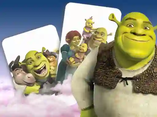 खेल Shrek Memory Card Match ऑनलाइन