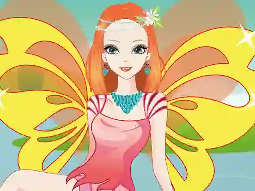 खेल Fairy of Lake Dressup ऑनलाइन