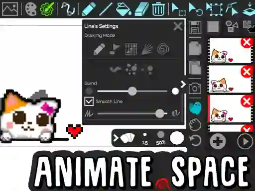 खेल Animate Space ऑनलाइन