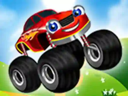 खेल Monster Trucks Kids Racing ऑनलाइन