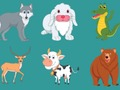 खेल जानवरों का खेल सीखें  ऑनलाइन