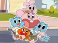खेल Gumball रंग खेल की दुनिया  ऑनलाइन