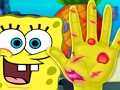 खेल Spongebob हाथ डॉक्टर  ऑनलाइन