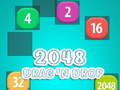 खेल 2048 ड्रैग एंड ड्रॉप  ऑनलाइन