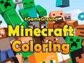 खेल Minecraft रंग भरने वाली किताब  ऑनलाइन