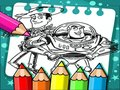 खेल टॉय स्टोरी कलरिंग बुक  ऑनलाइन
