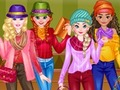 खेल राजकुमारियों का आकर्षक फैशन  ऑनलाइन