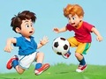 खेल रंग भरने वाली किताब: किक बॉल  ऑनलाइन