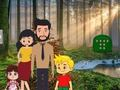 खेल जंगल से परिवार का पलायन  ऑनलाइन