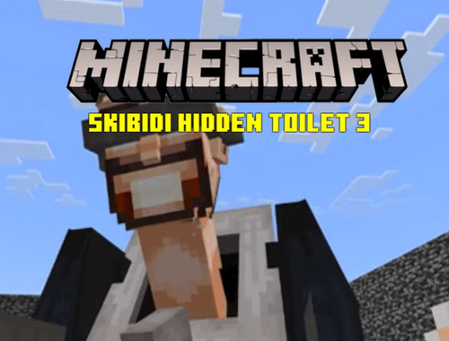 खेल Minecraft Skibidi छिपा हुआ शौचालय 3  ऑनलाइन