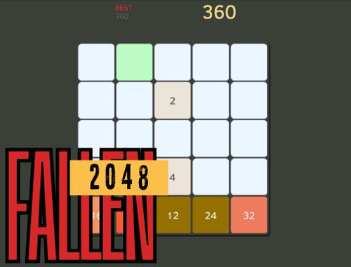 खेल फॉलन 2048  ऑनलाइन