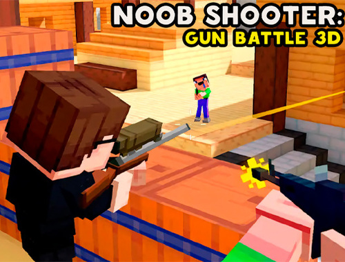 खेल Noob शूटर: गन बैटल 3 डी  ऑनलाइन